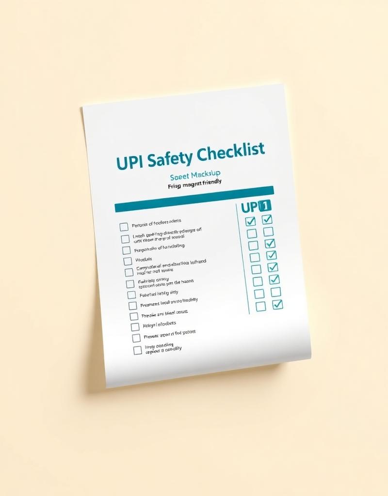 Preview of Printable Family Safety Checklist